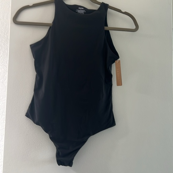 NEW SKIMS Fits Everybody High Neck Bodysuit BLACK - Picture 5 of 5